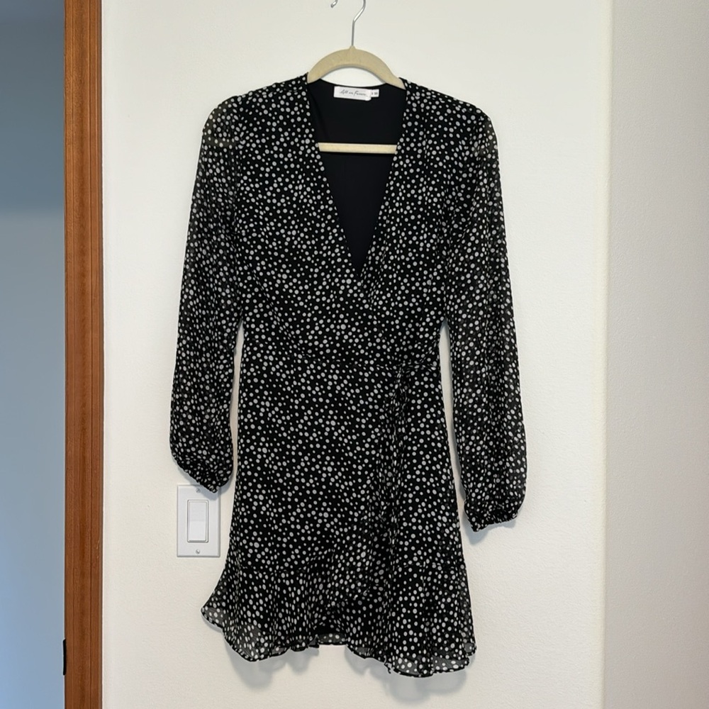 All in Flavor S Wrap Dress